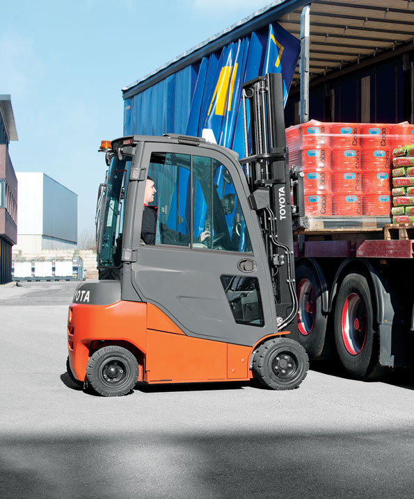 Toyota 48v pneumatic forklift