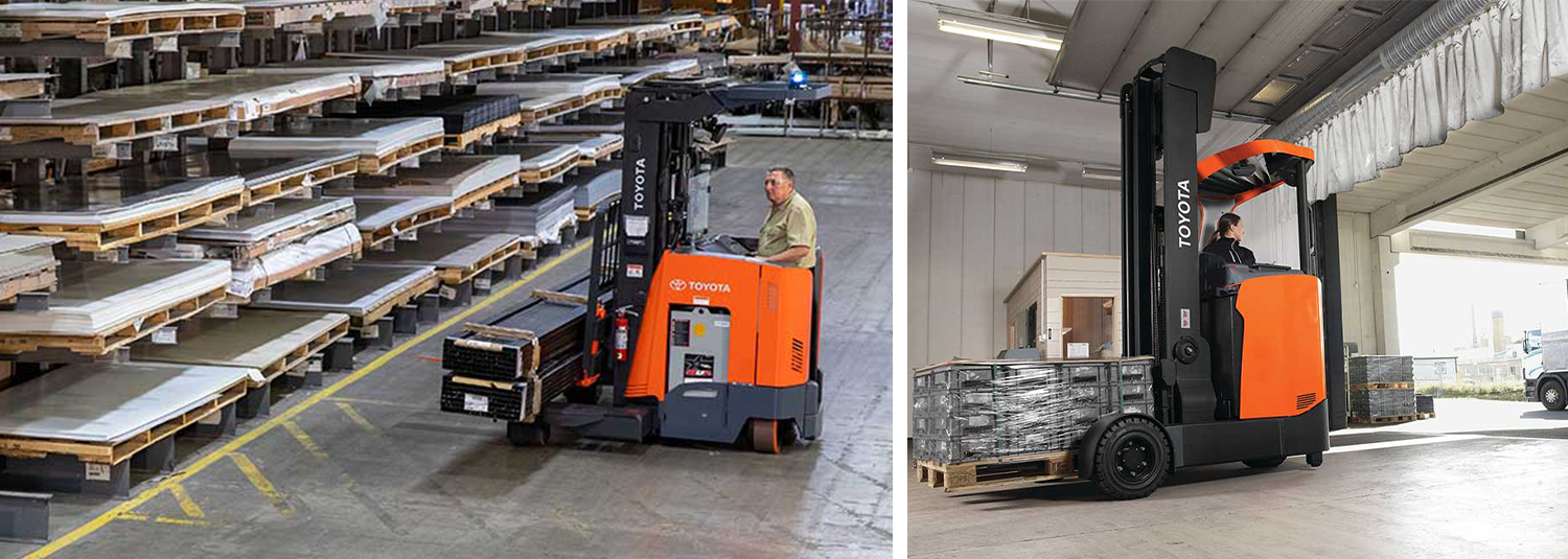 Toyota Reach Truck Forklifts in NC and VA