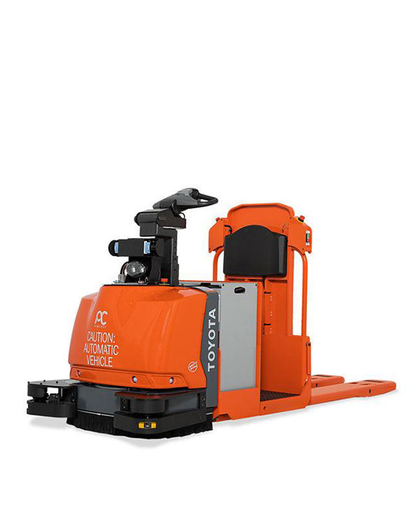 Center-Controlled Rider Automated Forklift