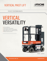 Vertical Mast Lift Aerial Work Platform Document
