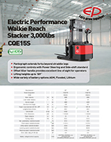 Center Controlled Rider Pallet Jack Document