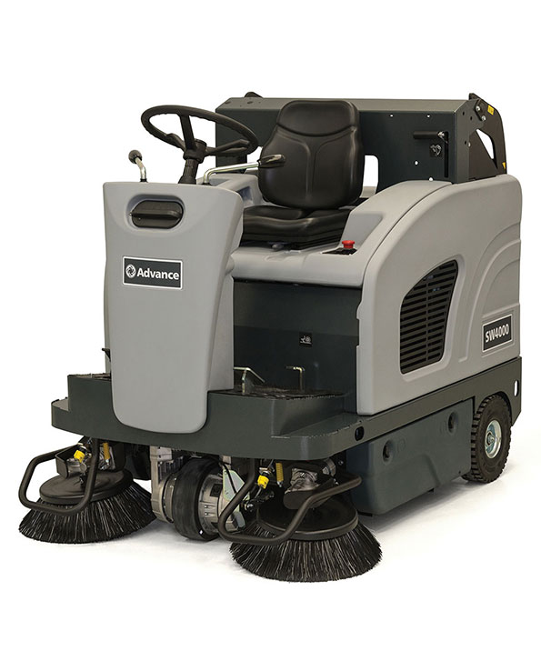 SW4000 Advance Industrial Floor Scrubber Sweeper for Sale