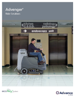 Advenger Industrial Floor Scrubber Document
