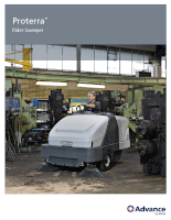 Proterra Sweeper Industrial Cleaning Equipment Document