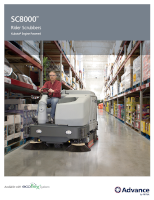 SC8000 Industrial Floor Scrubber Document