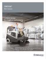 SW5500 Sweeper Industrial Cleaning Equipment Document