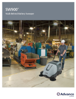 SW900 Industrial Floor Scrubber Document