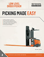 Low Level Order Picker Forklift Document