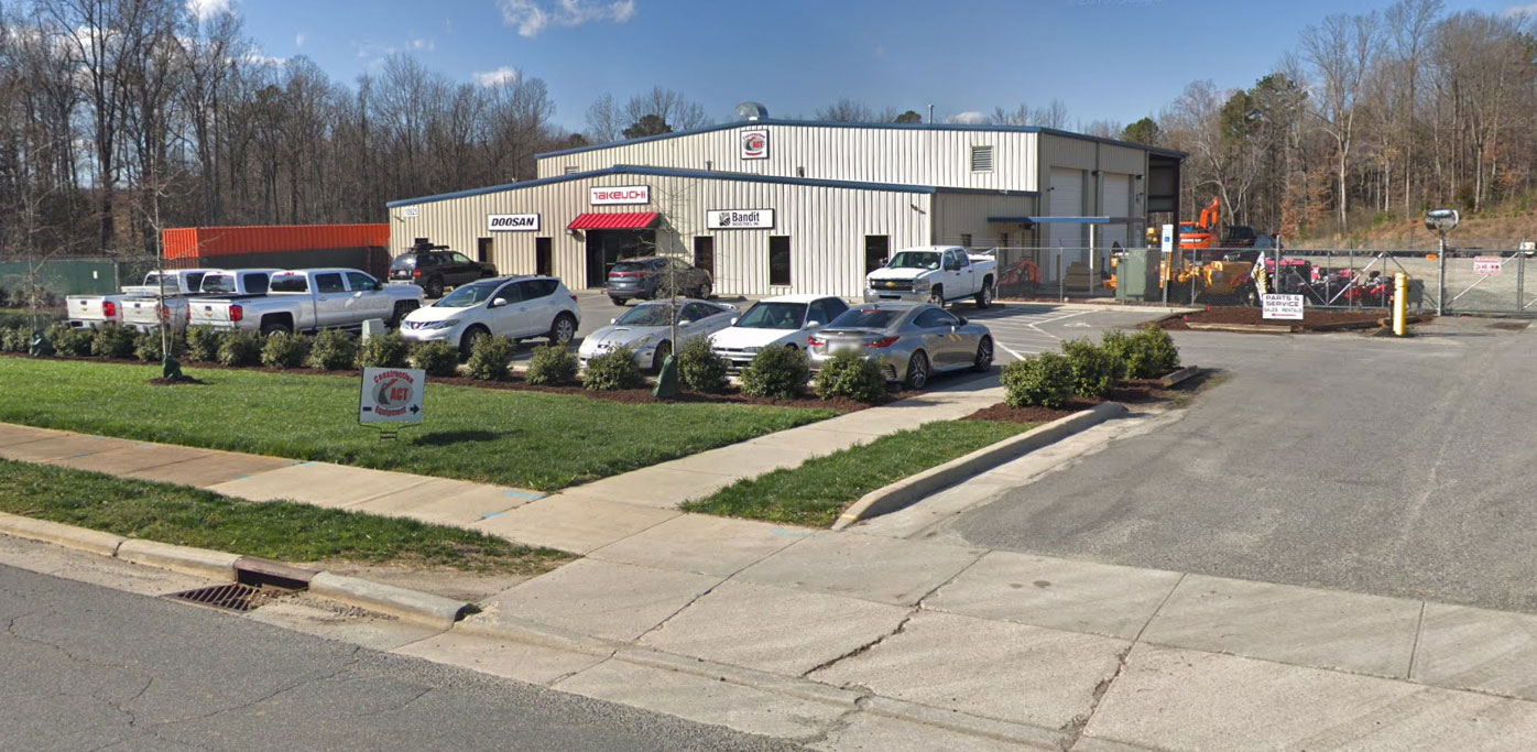 ACT Construction Equipment's location in Charlotte