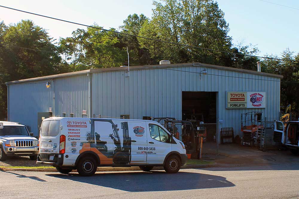 Atlantic Coast Toyotalift's Bassett Virginia location