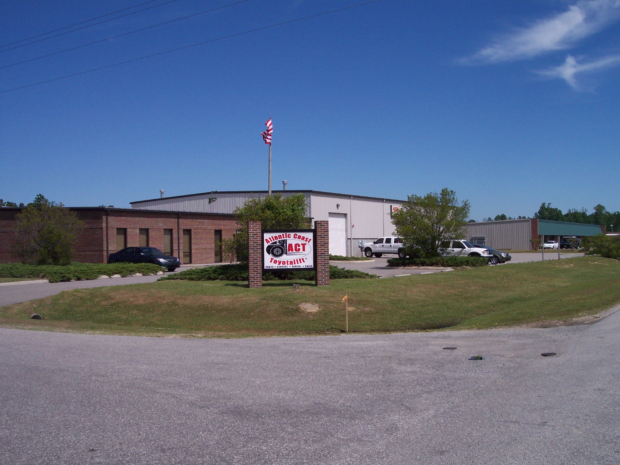 Atlantic Coast Toyotalift's Wilmington, NC location