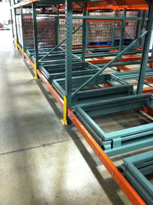 Push Back Racking